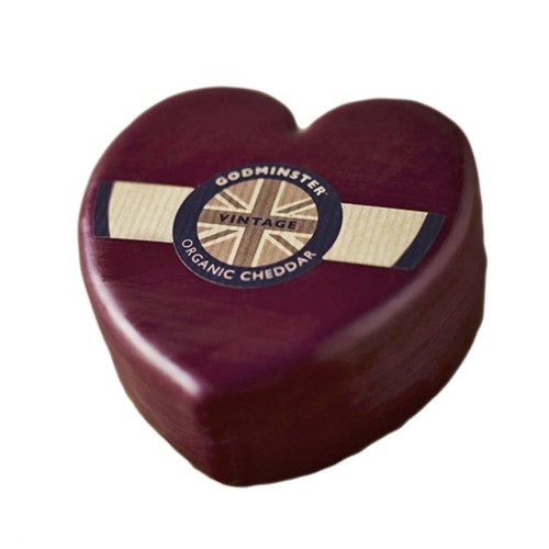 Godminster Vintage Cheddar Heart, 400g