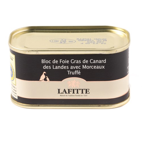 Lafitte Whole Duck Foie Gras with Truffle, 200g