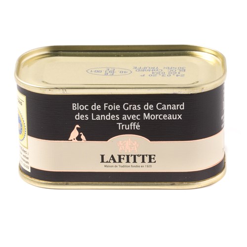 Lafitte Whole Duck Foie Gras with Truffle, 130g